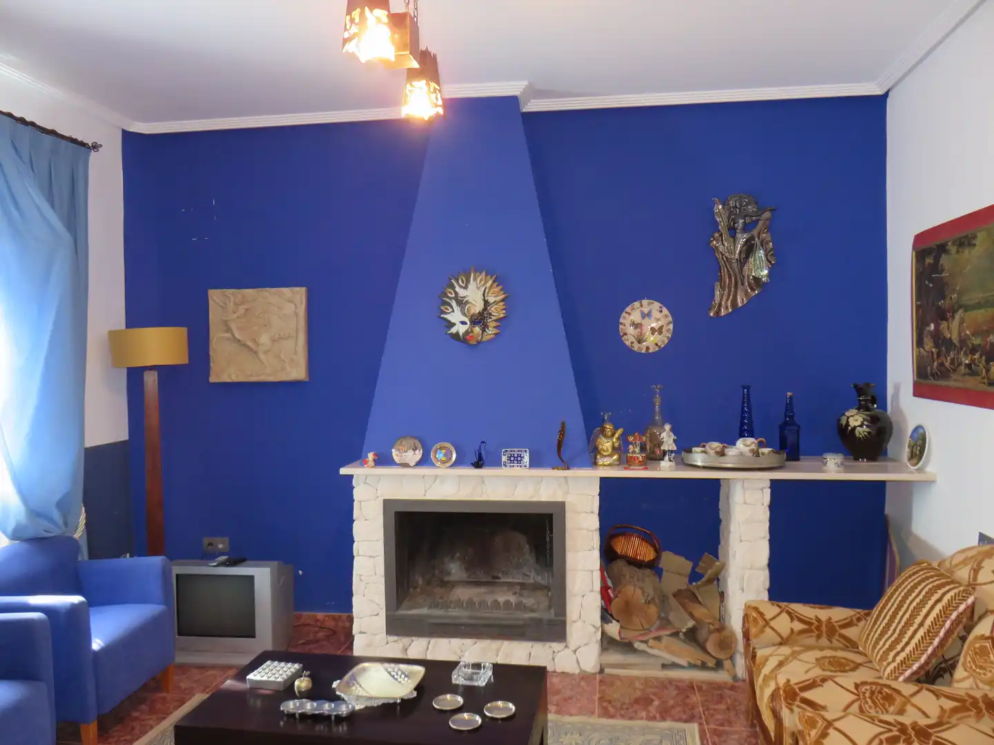 Sala de estar de Finca rústica en venta en Murcia con Jardín privado, Terraza y Trastero