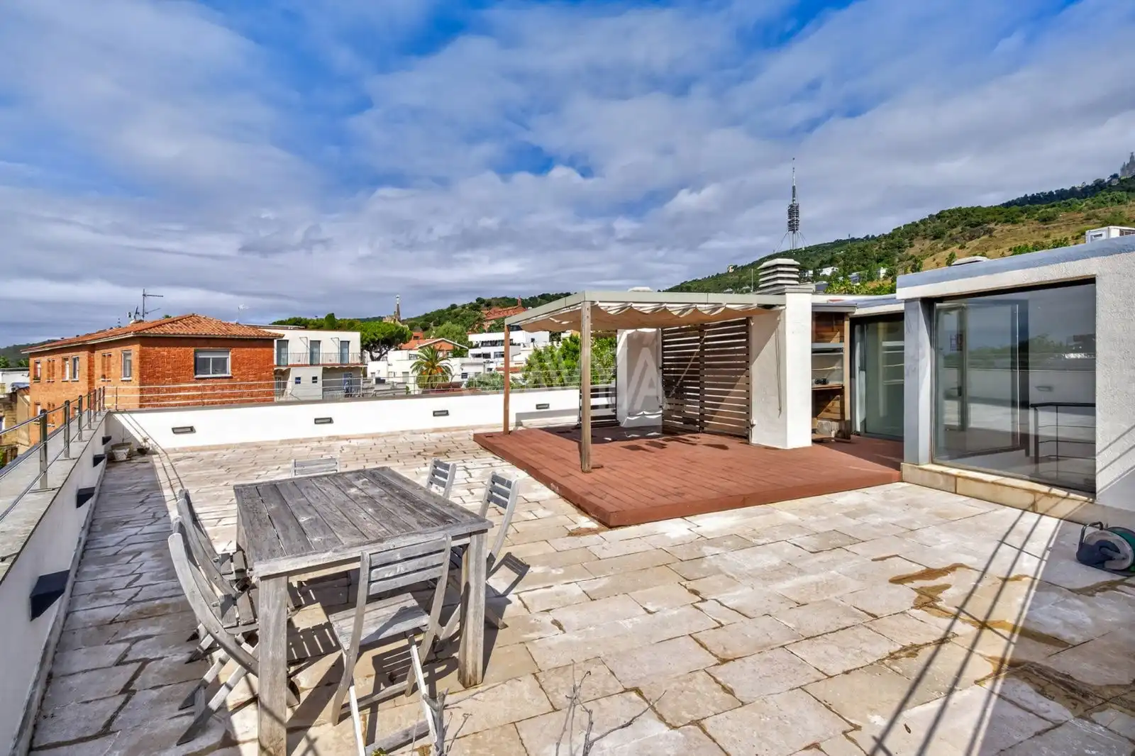Terraza de Casa o chalet en venta en Barcelona con Aire acondicionado, Terraza y Trastero