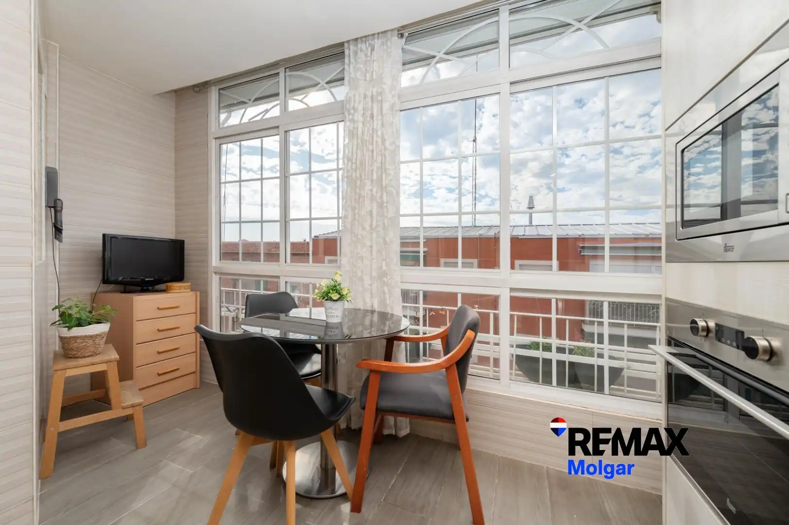 Dining room of Flat for sale in Madrid  with Air Conditioner, Heating and Furnished