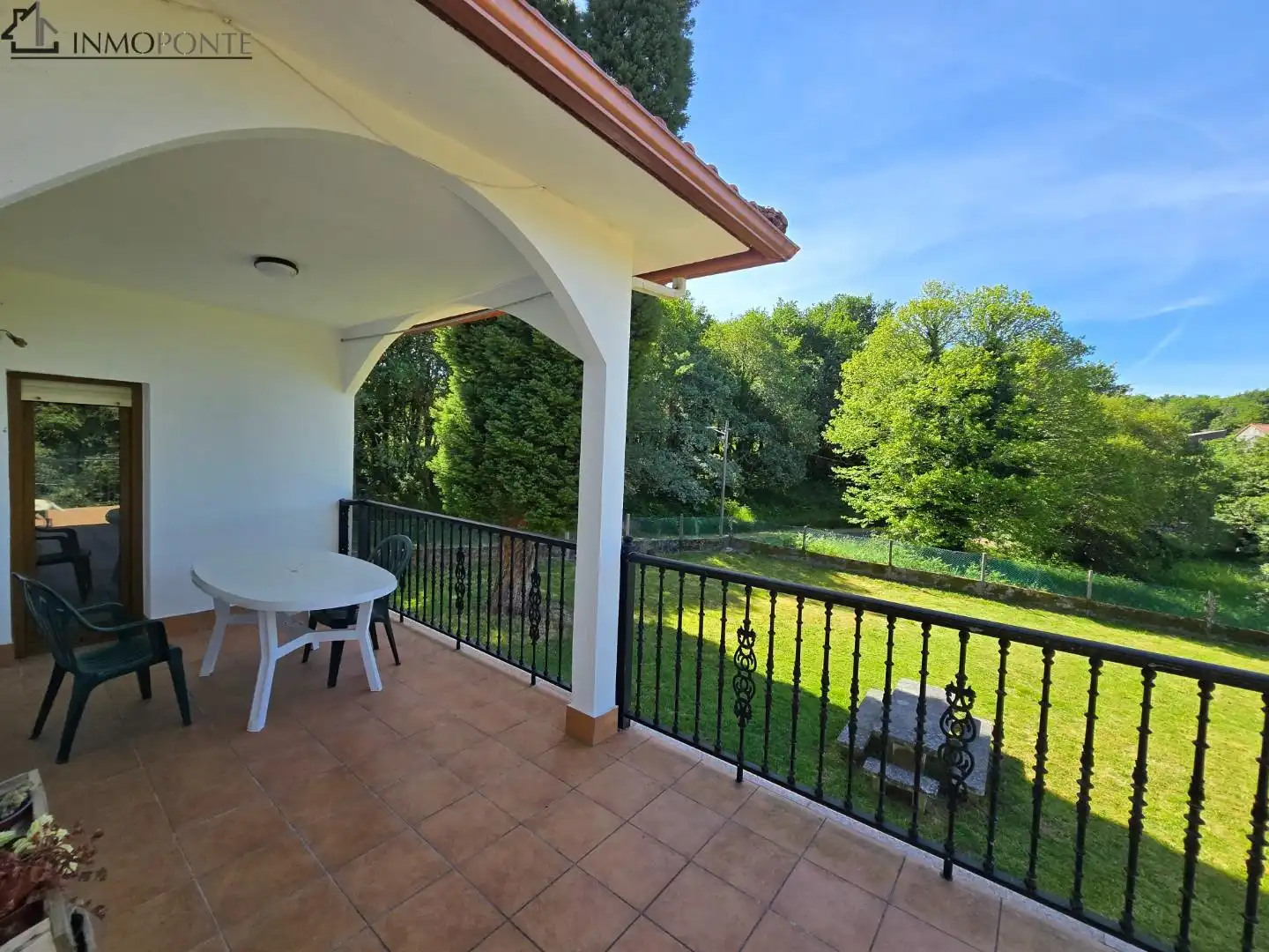 Terraza de Casa o chalet en venta en Cerdedo con Calefacción, Jardín privado y Terraza
