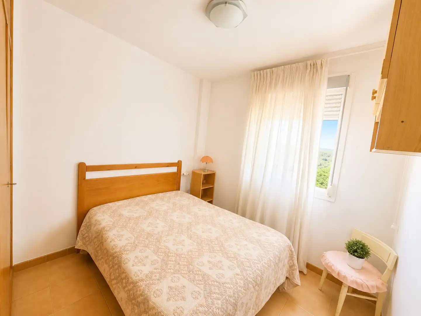Bedroom of Houses for sale in Enguera  with Air Conditioner, Terrace and Furnished