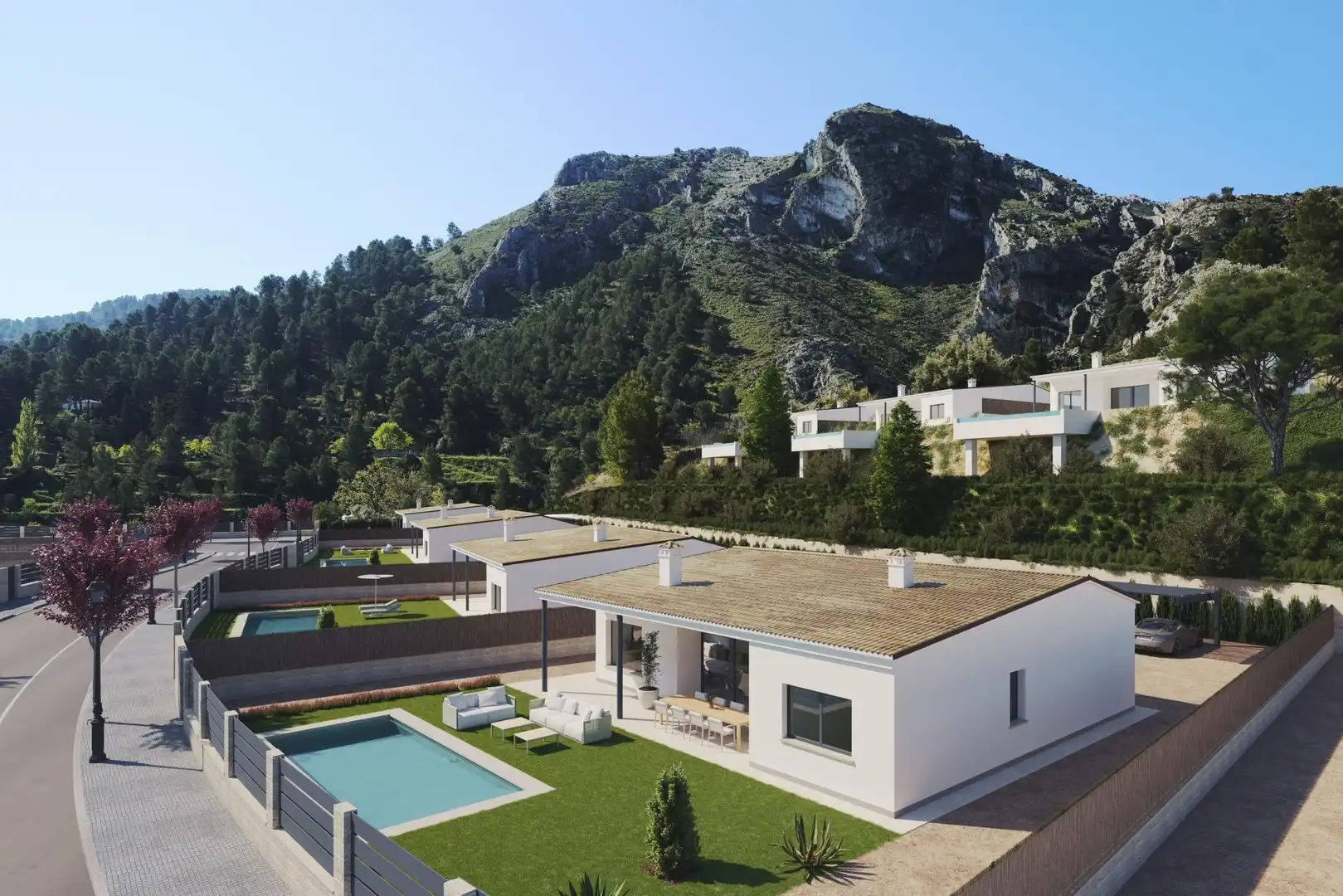 Exterior view of Houses for sale in Penàguila