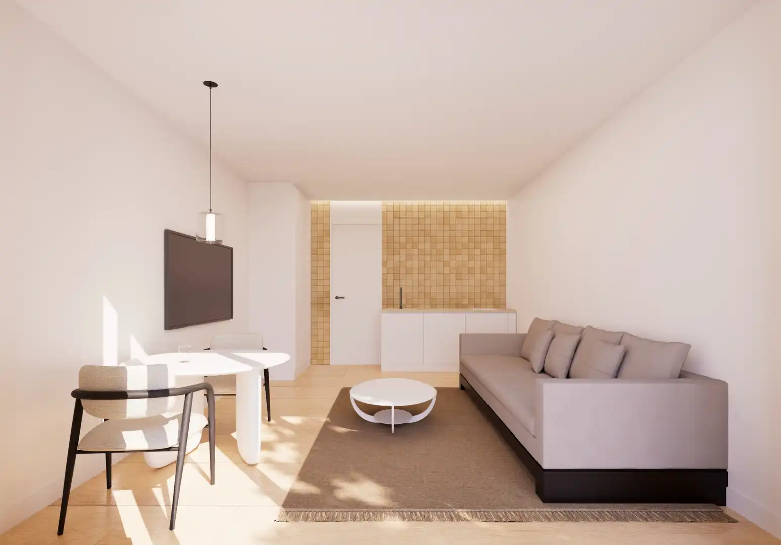 Living room of Study for sale in San Sebastián de los Reyes  with Air Conditioner, Heating and Internet