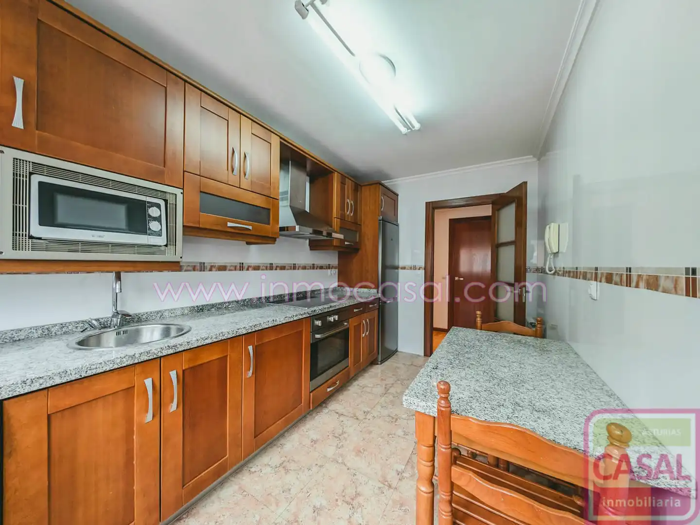 Cocina de Piso en venta en Langreo con Calefacción, Trastero y Amueblado