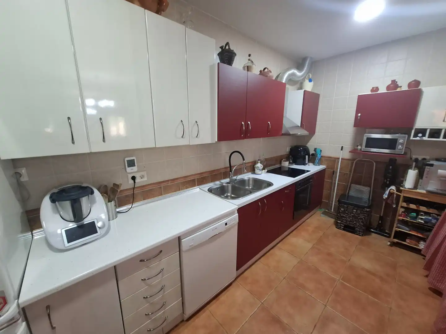 Cuina de Finca rústica en venda en Fernán Caballero amb Aire condicionat, Calefacció i Traster
