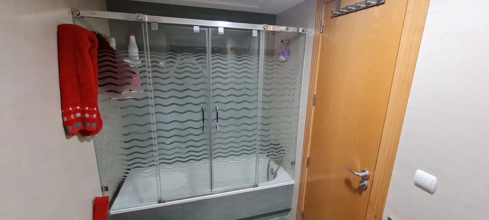 Bathroom of Flat for sale in Roquetas de Mar  with Terrace and Community pool