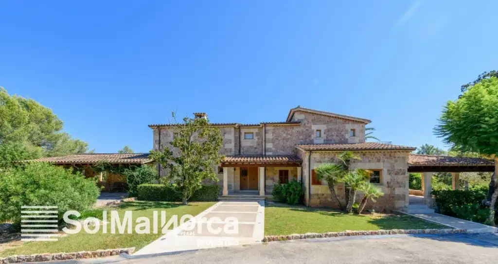 Exterior view of Country homes for sale in Pollença  with Air Conditioner, Heating and Private garden