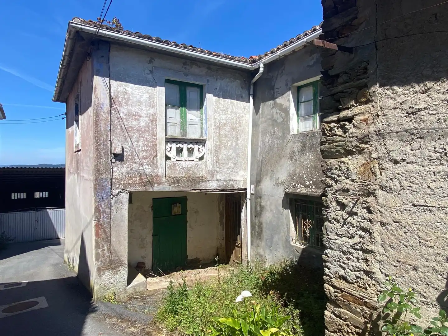 Vista exterior de Casa adosada en venta en Paderne con Jardín privado, Terraza y Trastero