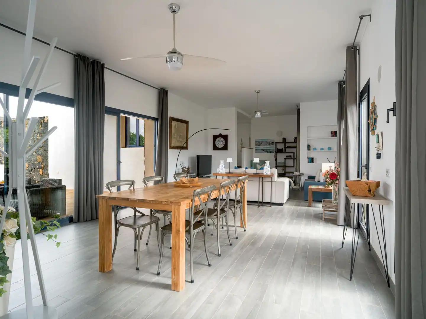 Comedor de Casa o chalet en venta en La Oliva con Jardín privado, Terraza y Trastero