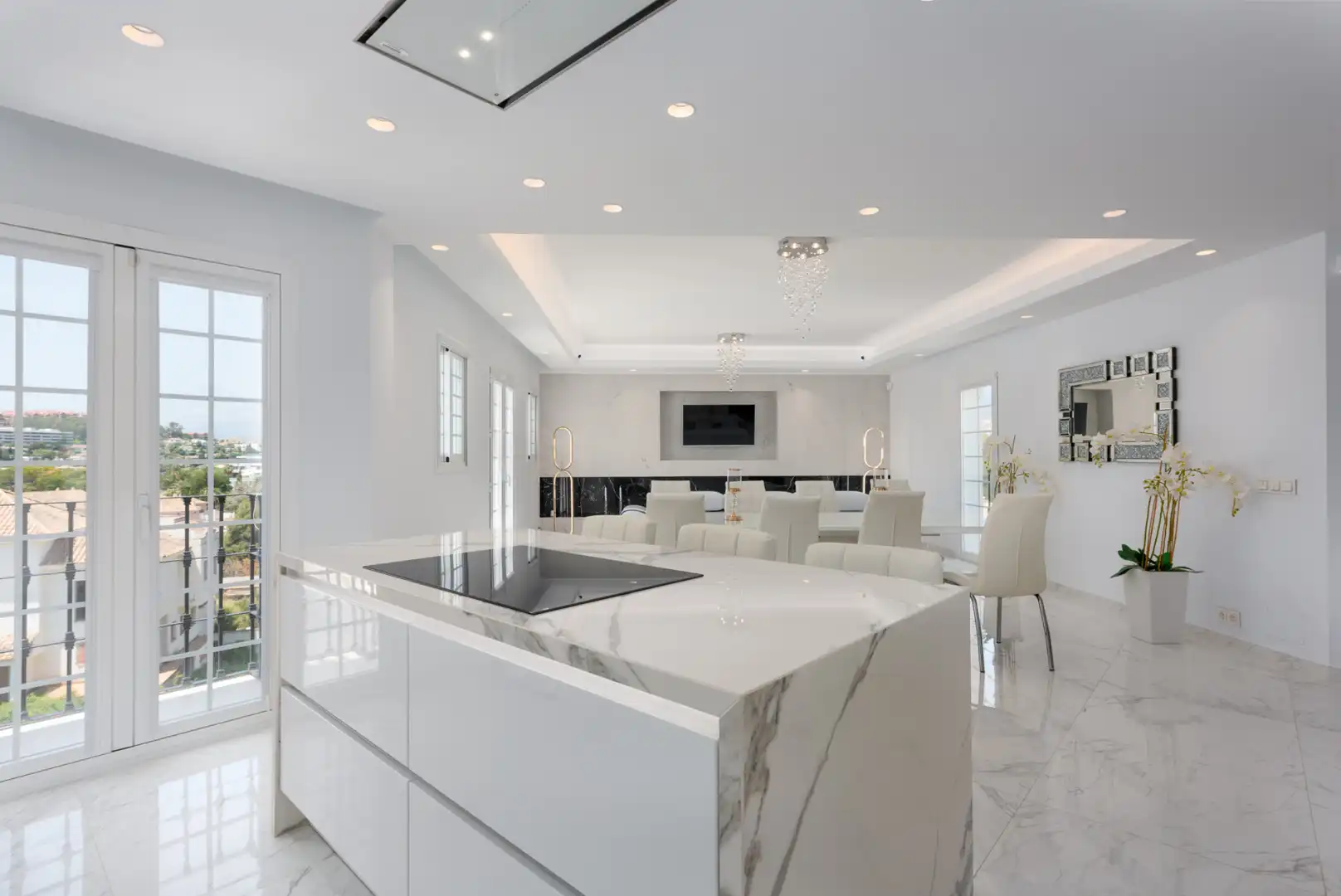 Cocina de Casa adosada en venta en Marbella con Aire acondicionado, Jardín privado y Terraza