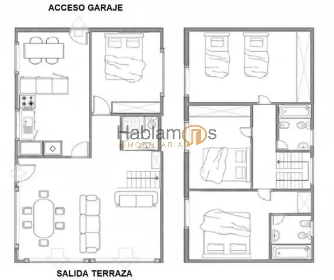 Casa o chalet en venta en Vilagarcía de Arousa con Calefacción, Jardín privado y Terraza