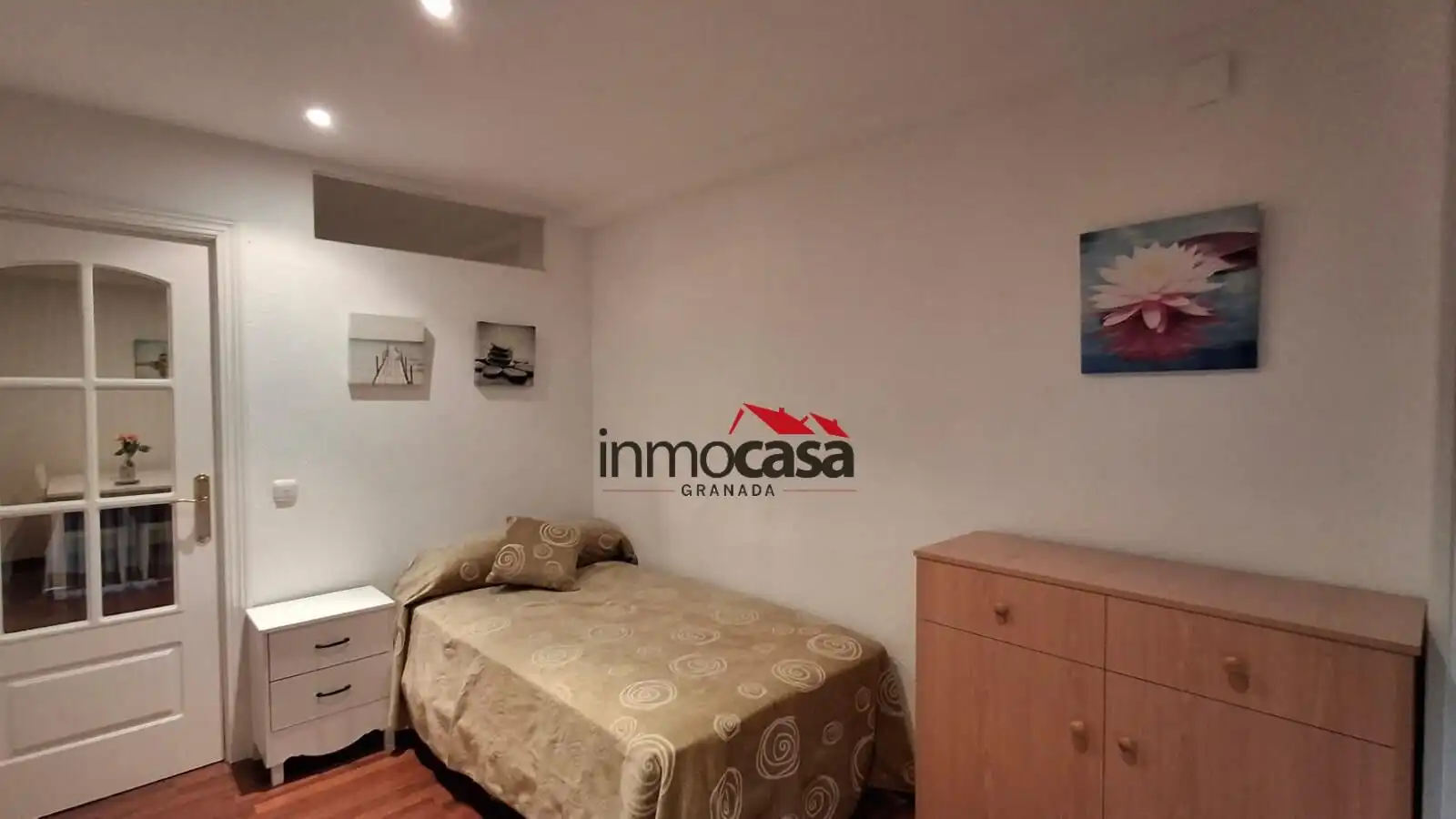 Schlafzimmer von Wohnung zur Miete in Granada mit Klimaanlage und Möbliert