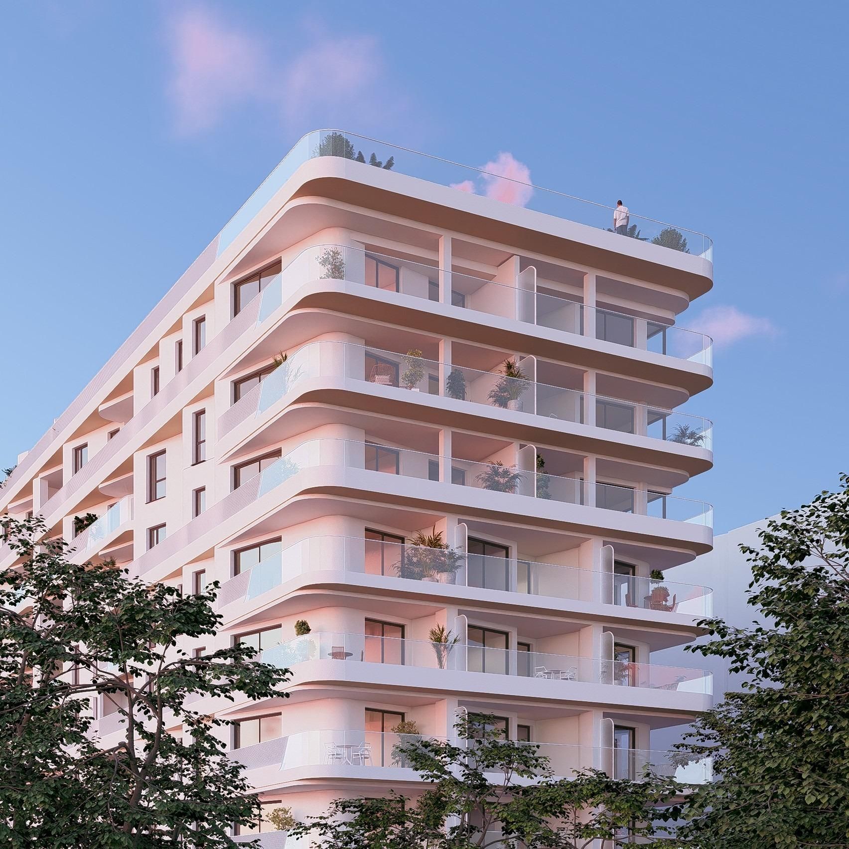 Exterior view of Apartment for sale in Villajoyosa / La Vila Joiosa  with Air Conditioner, Terrace and Storage room