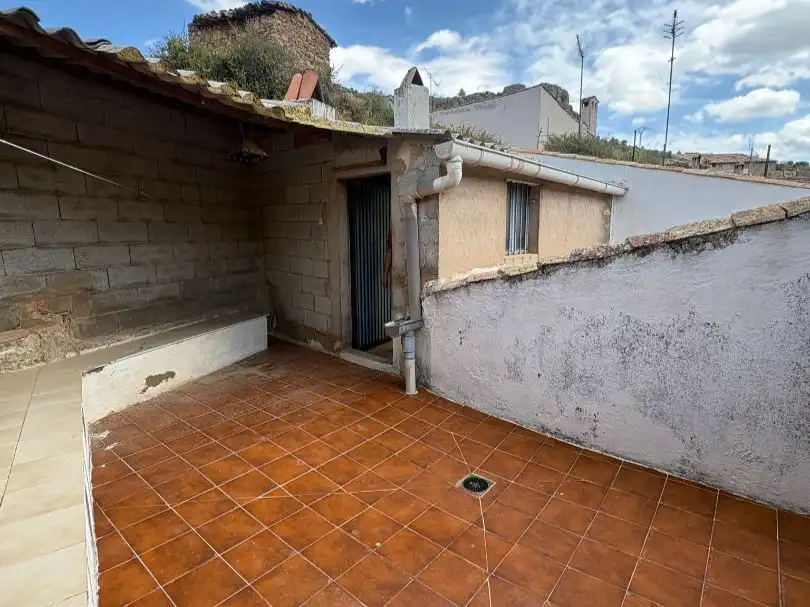 Vista exterior de Piso en venta en Palomera con Balcón