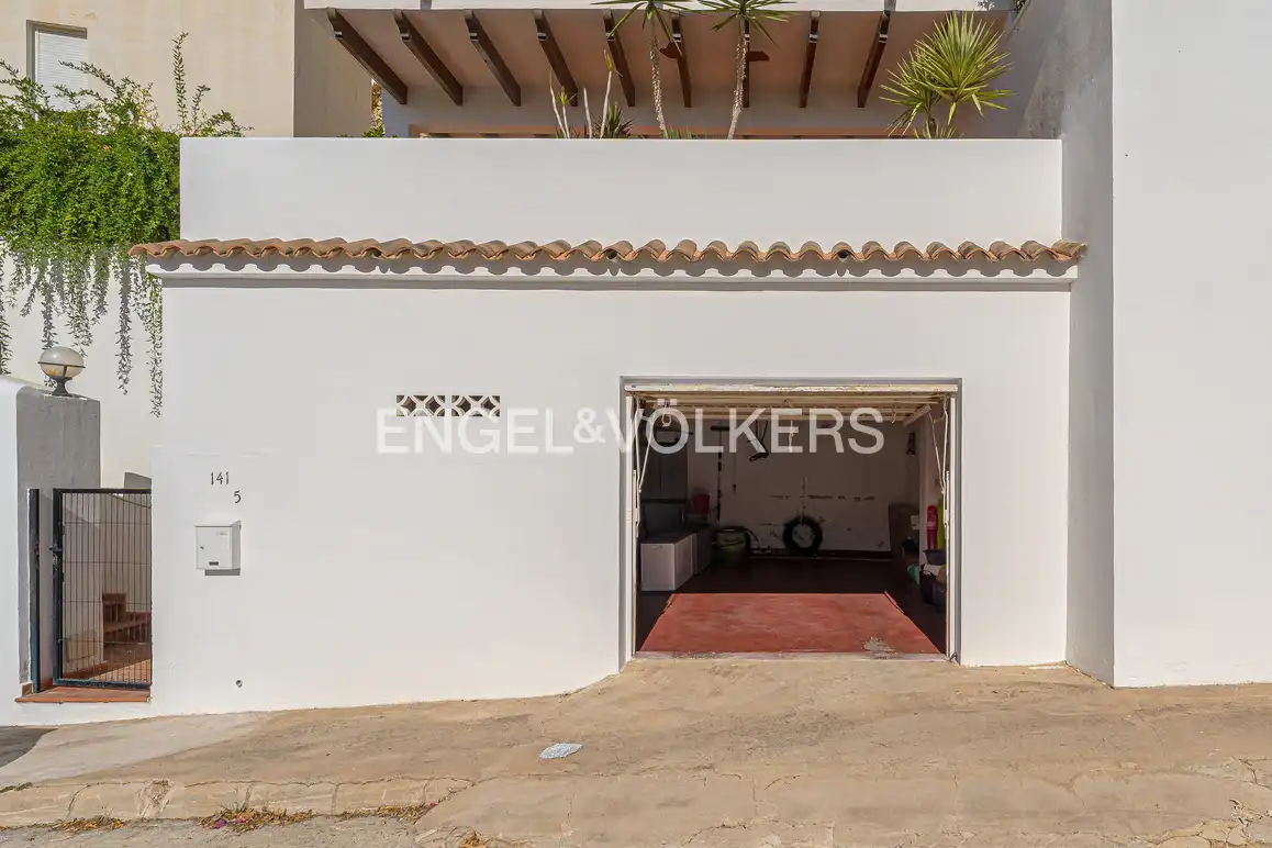 Exterior view of Houses for sale in Villajoyosa / La Vila Joiosa  with Air Conditioner, Private garden and Terrace