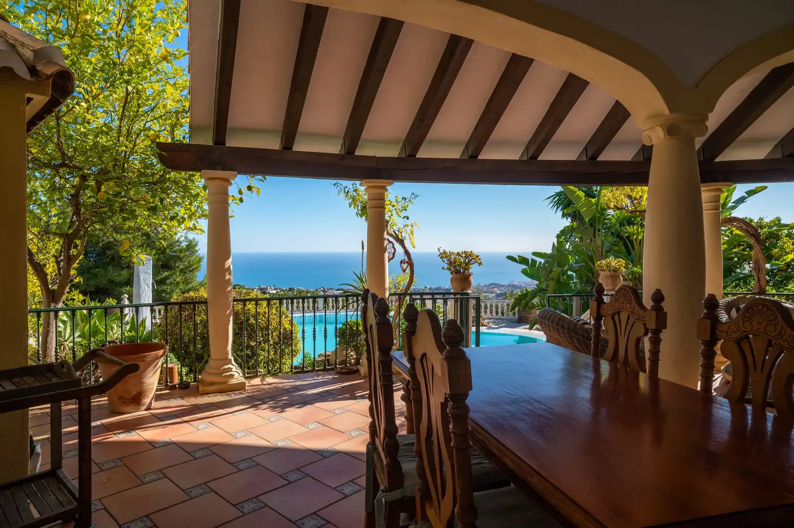 Terrassa de Casa o xalet en venda en Mijas amb Terrassa