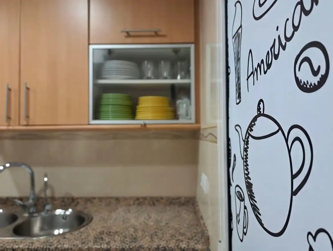 Küche von Wohnung zum Verkauf in Sant Sadurní d'Anoia mit Klimaanlage, Heizung und Terrasse