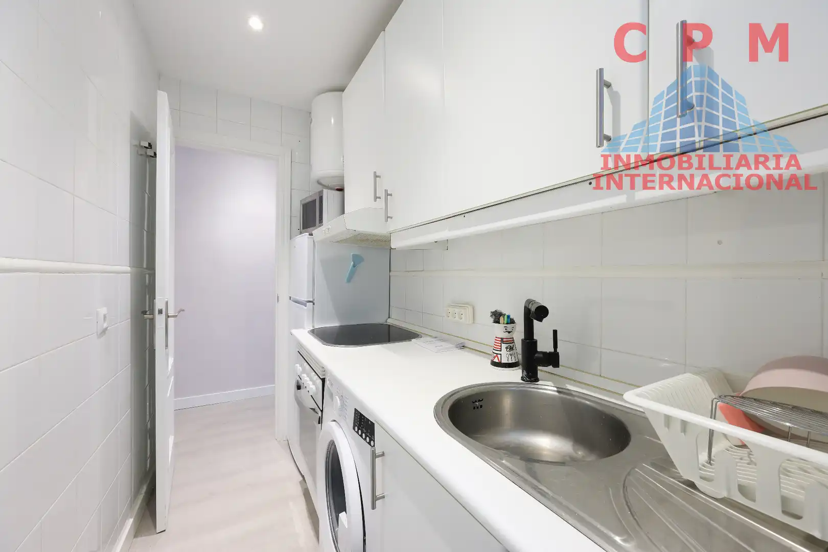 Cocina de Piso de alquiler en Madrid con Aire acondicionado, Calefacción y Parquet