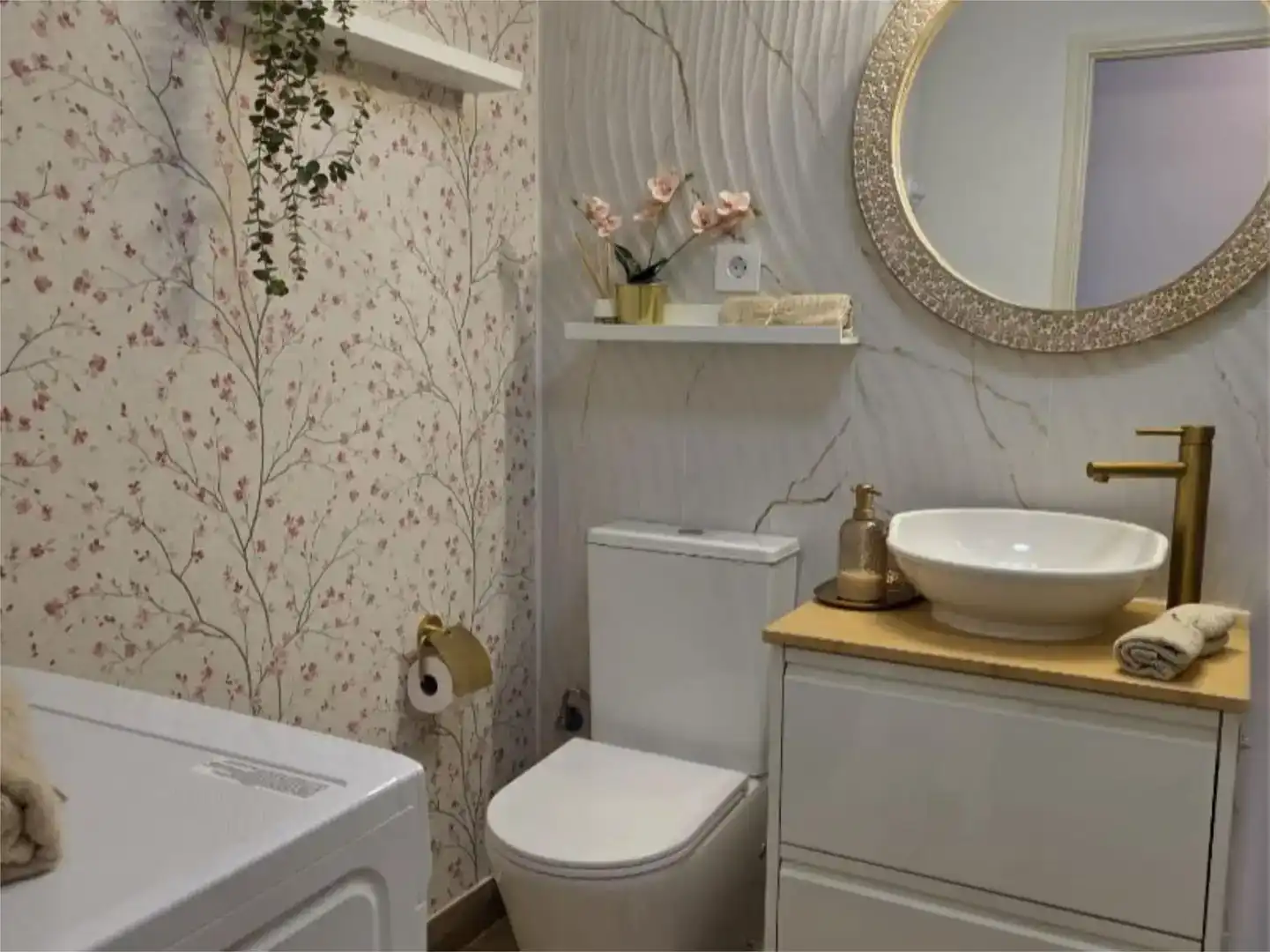 Badezimmer von Wohnung zum Verkauf in Pájara mit Klimaanlage und Schwimmbad