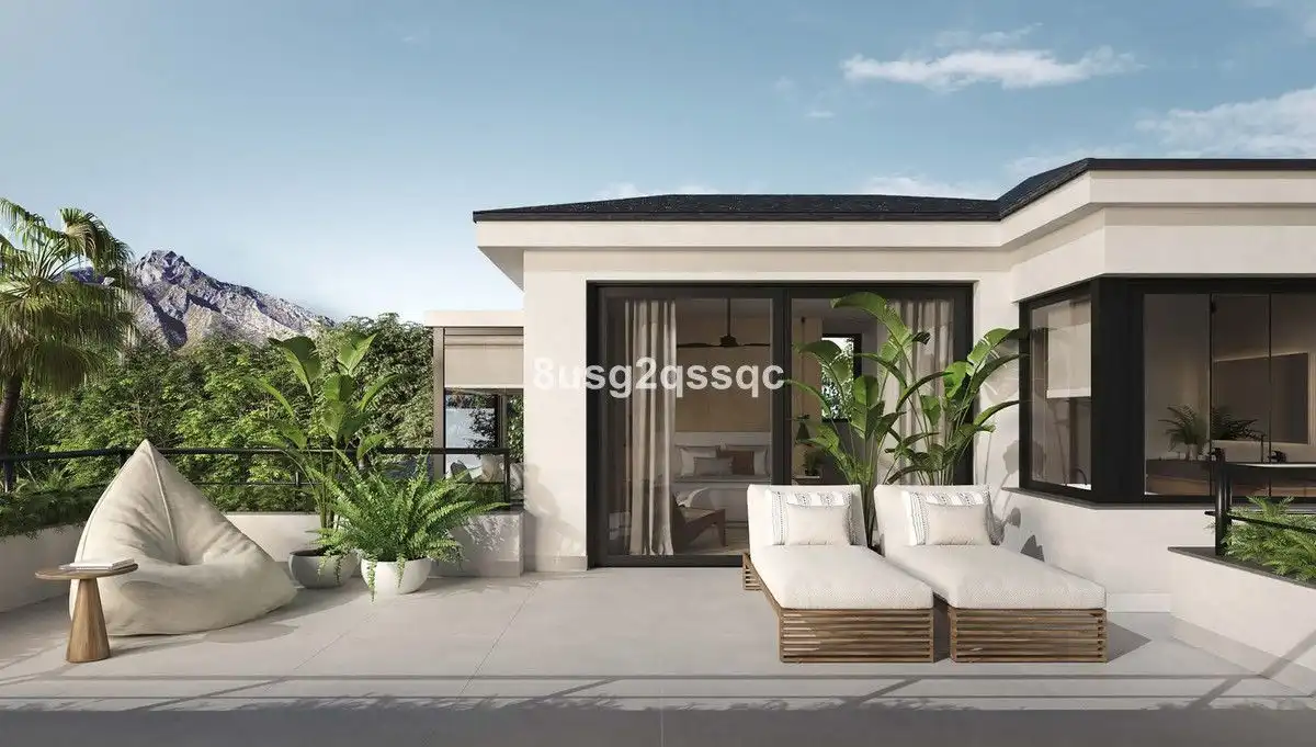 Terraza de Casa o chalet en venta en Marbella con Piscina comunitaria