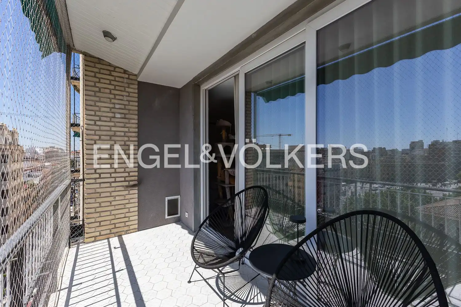 Terrasse von Wohnung zum Verkauf in Valencia mit Klimaanlage, Heizung und Terrasse