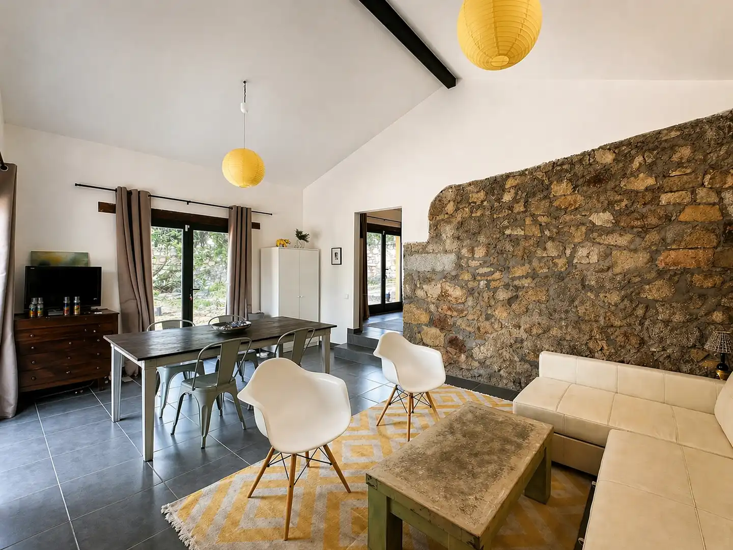 Sala d'estar de Casa o xalet de lloguer en Torrelodones amb Moblat