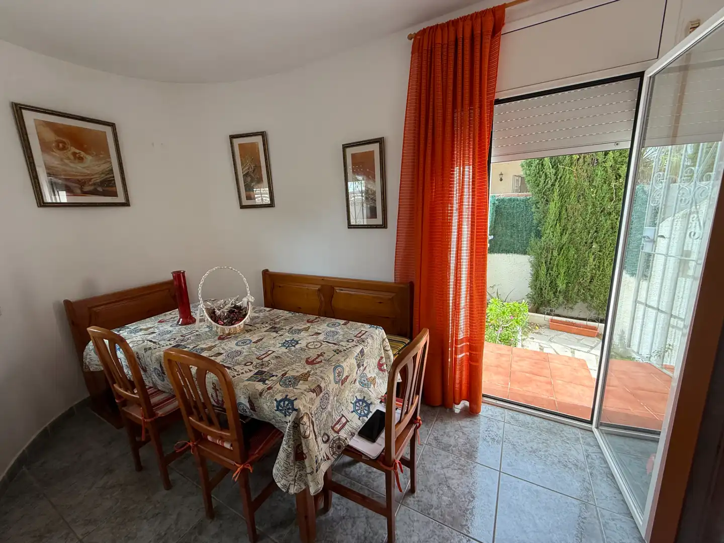 Comedor de Apartamento en venta en Mont-roig del Camp con Aire acondicionado, Calefacción y Jardín privado