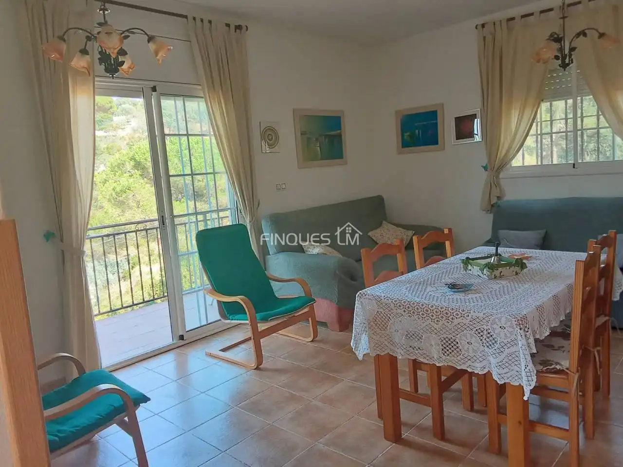 Comedor de Casa o chalet en venta en Vidreres con Calefacción, Jardín privado y Terraza