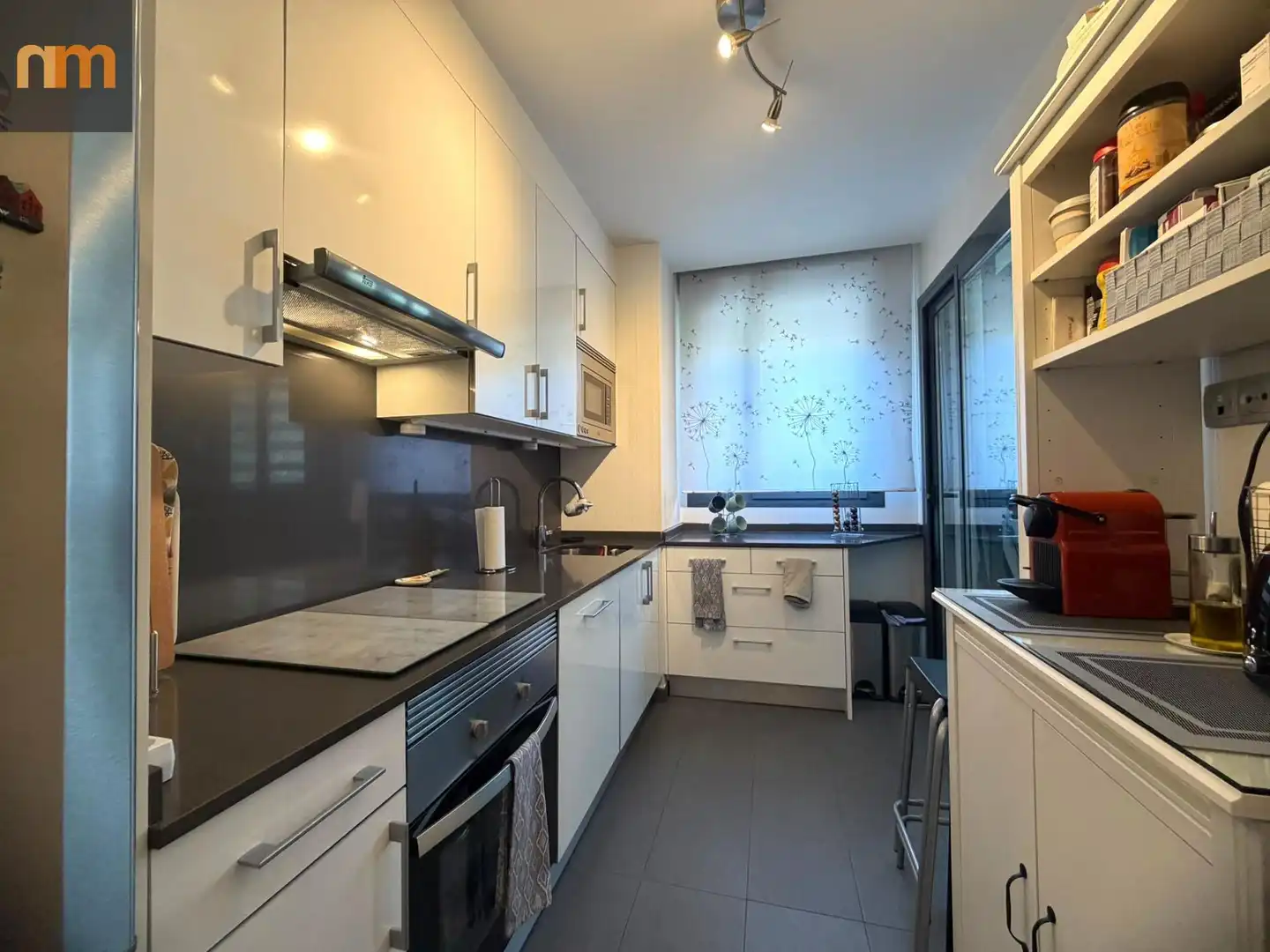Kitchen of Flat for sale in Madrid  with Air Conditioner, Heating and Private garden