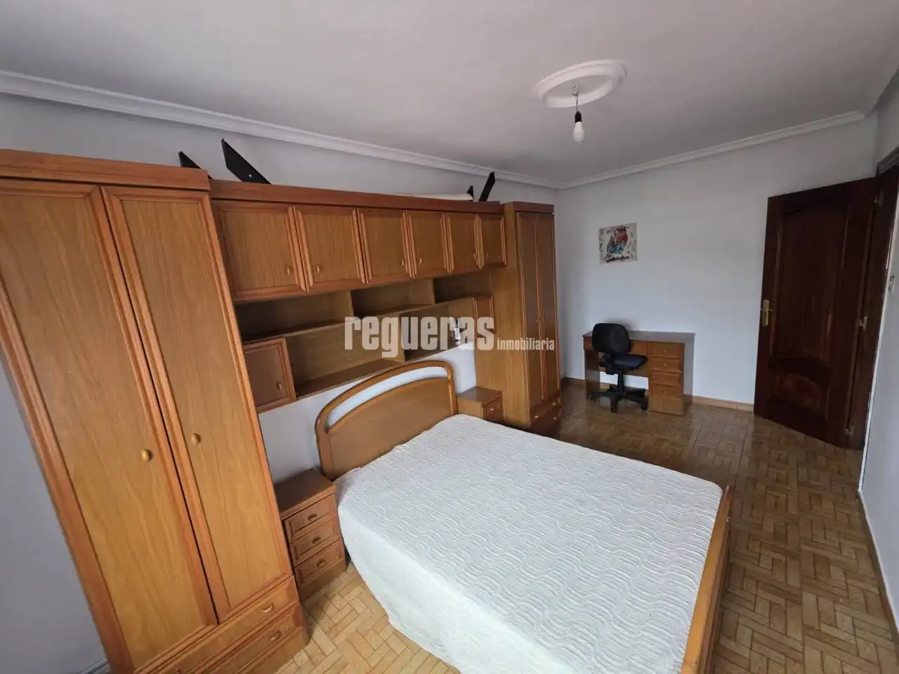 Bedroom of Flat for sale in Castrillón  with Heating