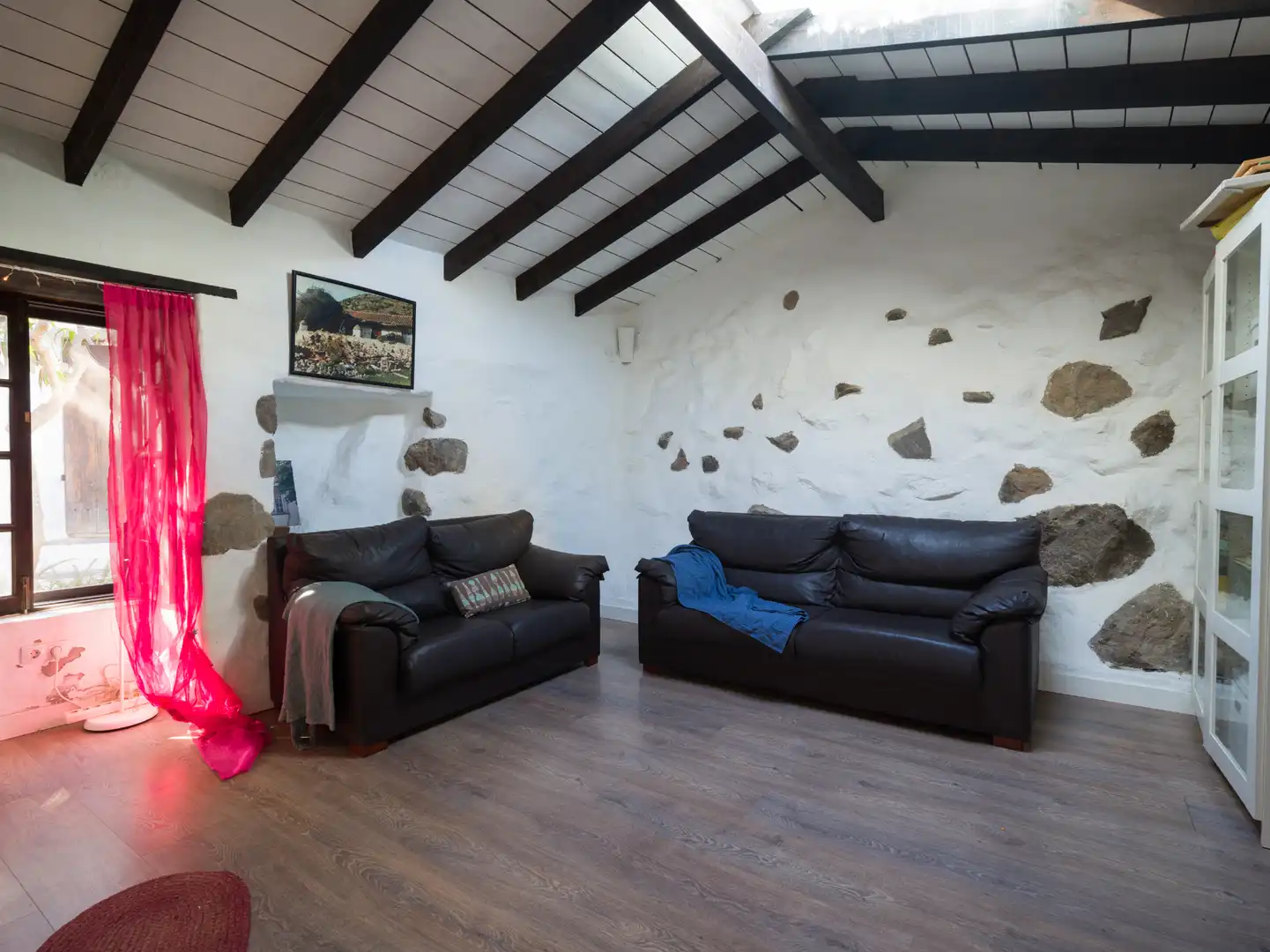 Living room of Houses for sale in Telde  with Heating, Private garden and Parquet flooring