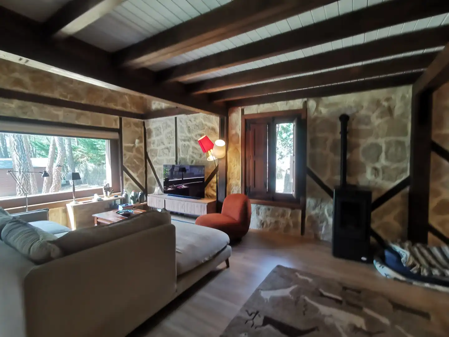 Sala de estar de Casa o chalet en venta en Alba de Tormes con Calefacción, Jardín privado y Terraza