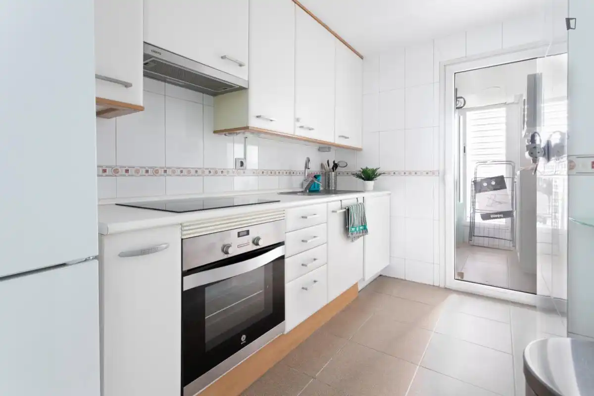 Kitchen of Apartments for rent in Madrid  with Heating, Furnished and Oven