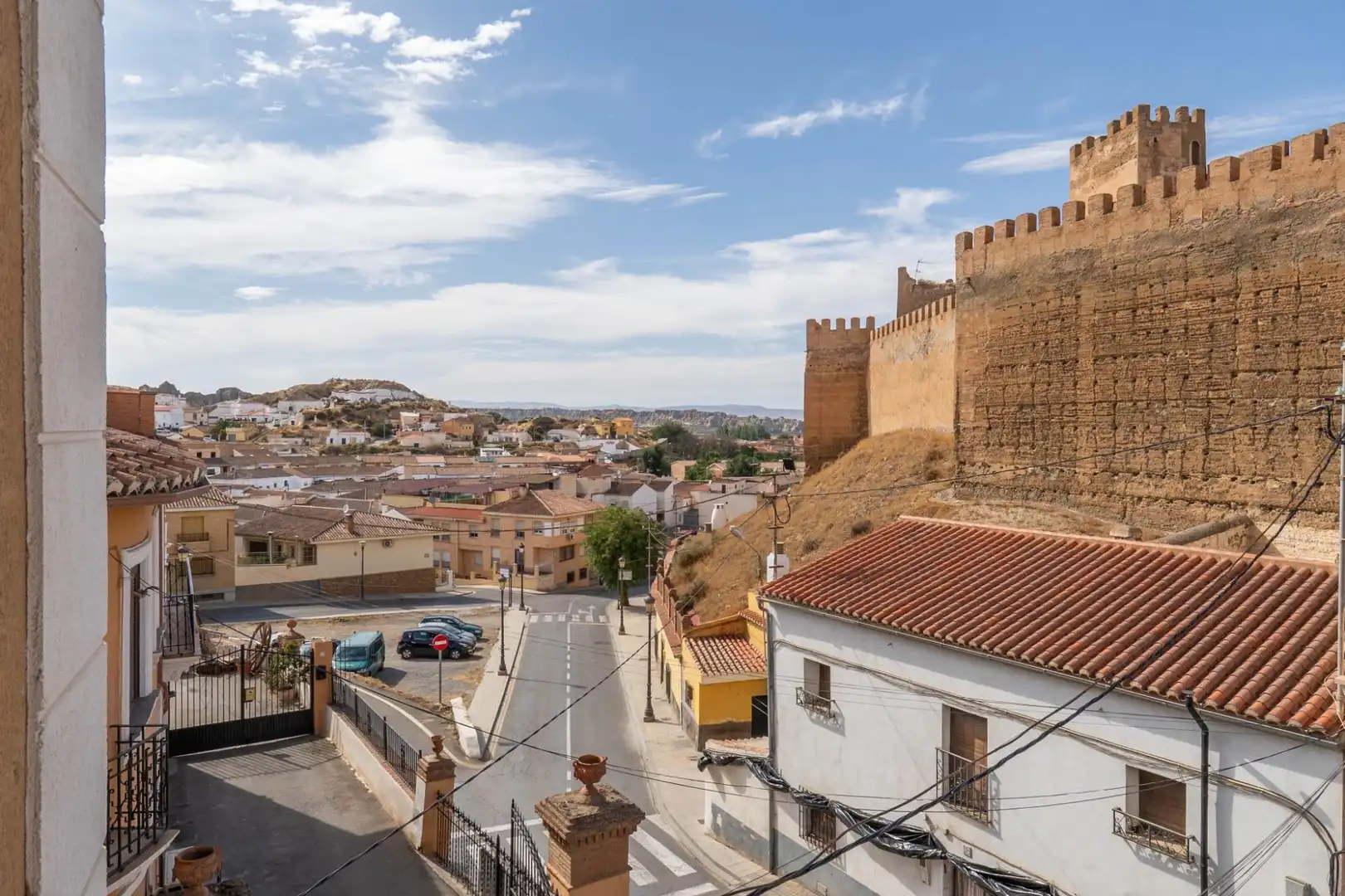 Vista exterior de Casa o xalet en venda en Guadix