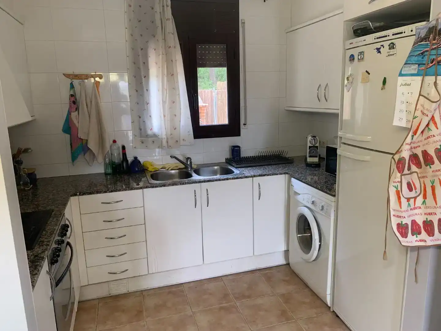 Kitchen of Flat for sale in Alpens  with Air Conditioner and Balcony