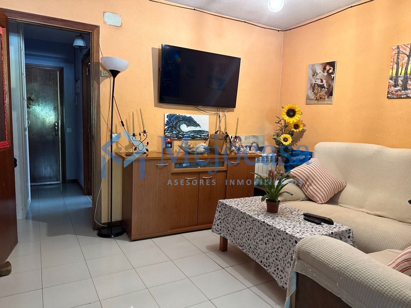 Sala de estar de Piso en venta en Alcalá de Henares con Aire acondicionado, Calefacción y Trastero