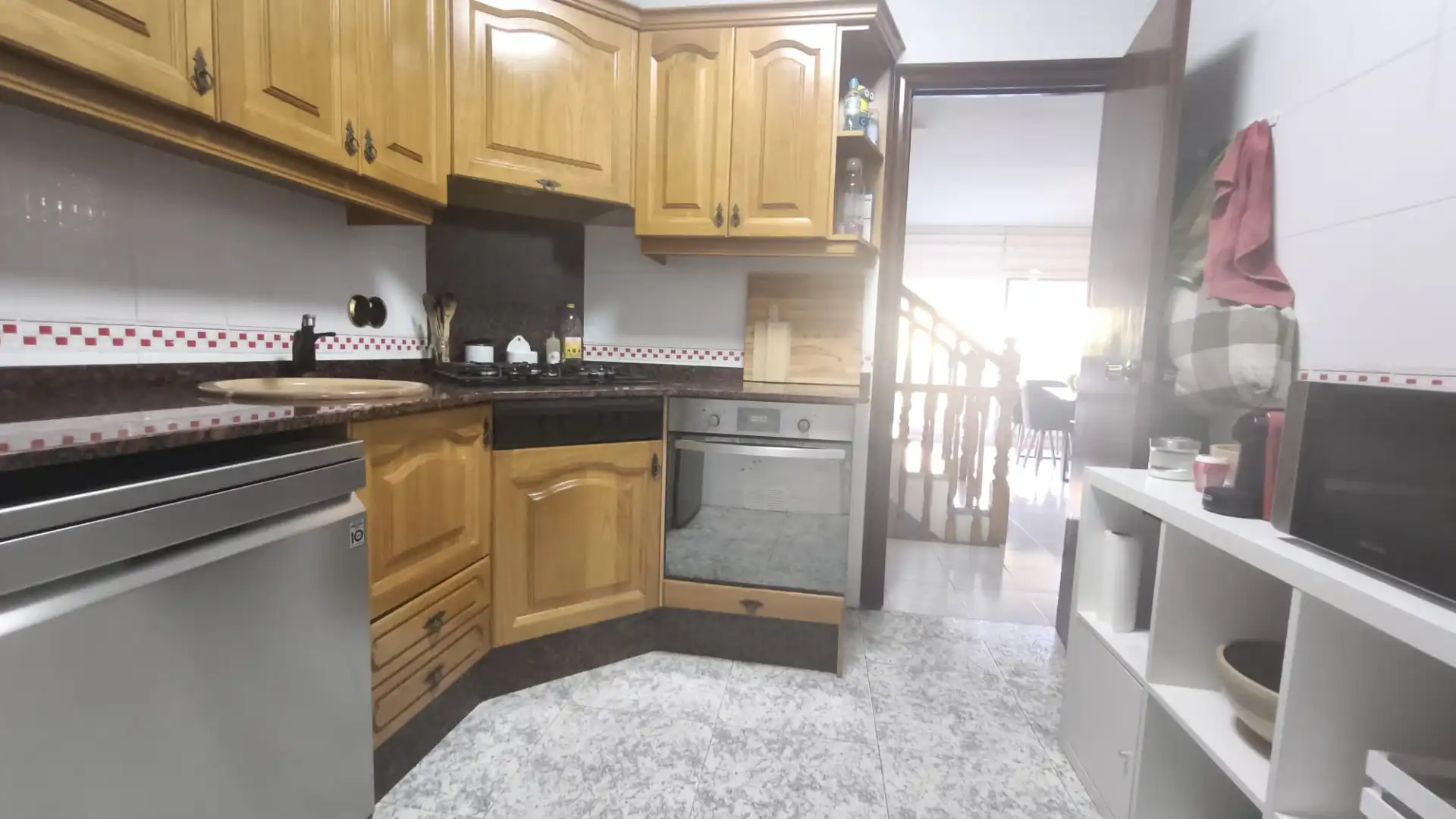 Cocina de Casa adosada en venta en Cervelló con Aire acondicionado, Calefacción y Terraza