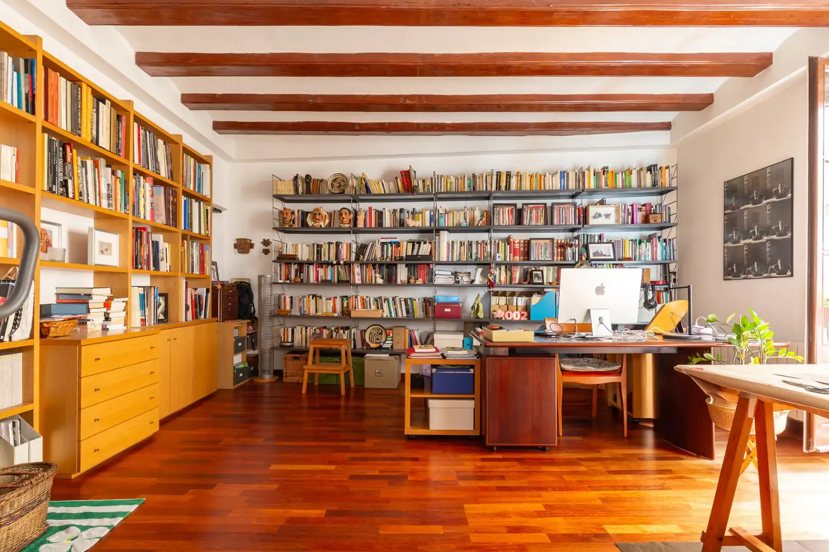 Sala de estar de Piso en venta en Barcelona con Calefacción, Amueblado y Balcón