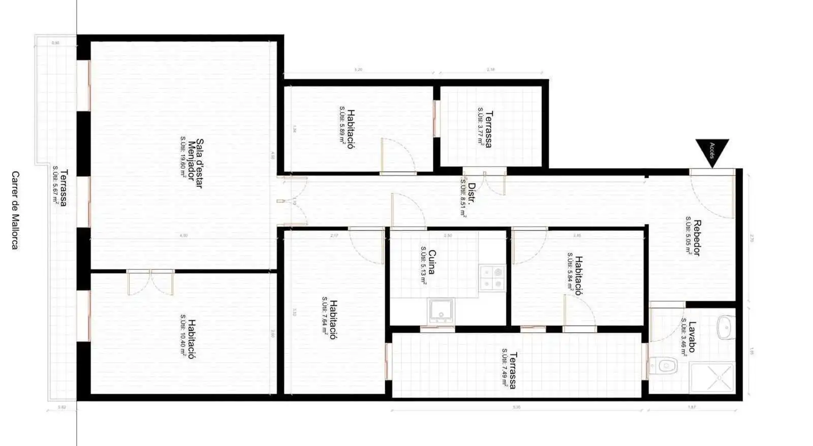 Wohnung mit Aufzug zum Verkauf in Eixample, imagen 44
