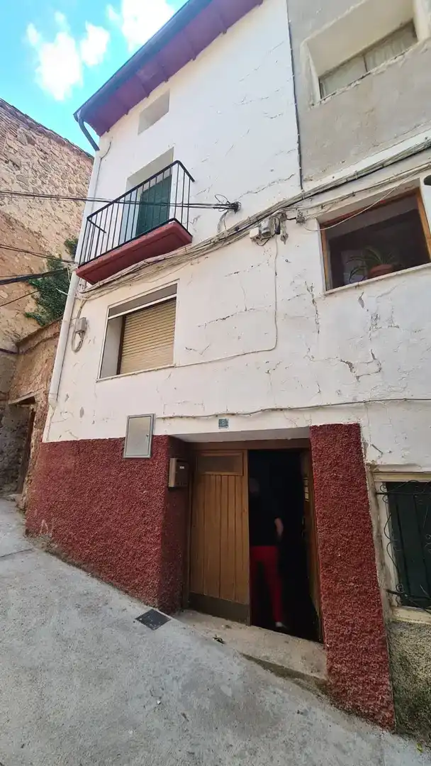 Vista exterior de Finca rústica en venda en Aranda de Moncayo amb Moblat