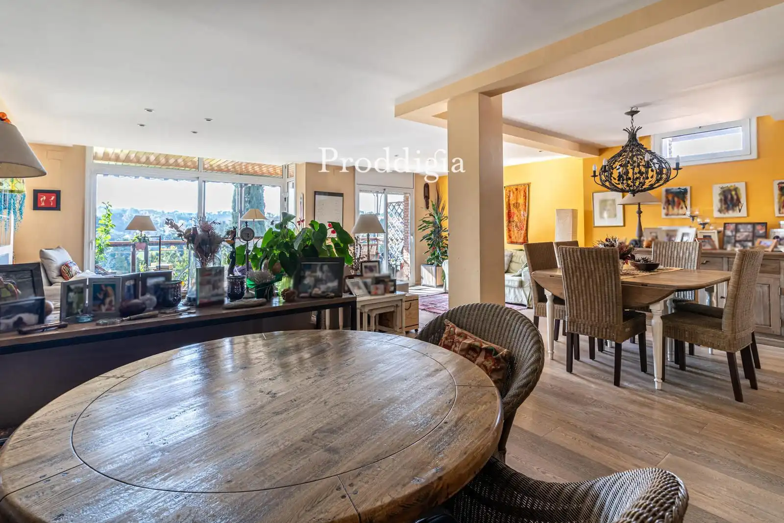 Dining room of Duplexes for sale in Sant Cugat del Vallès  with Air Conditioner, Heating and Terrace