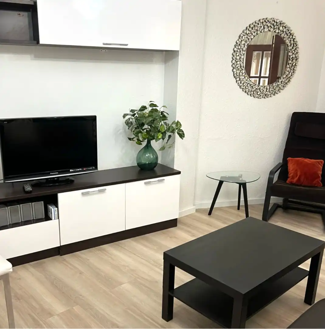 Sala de estar de Piso de alquiler en Zaragoza con Calefacción, Amueblado y Horno