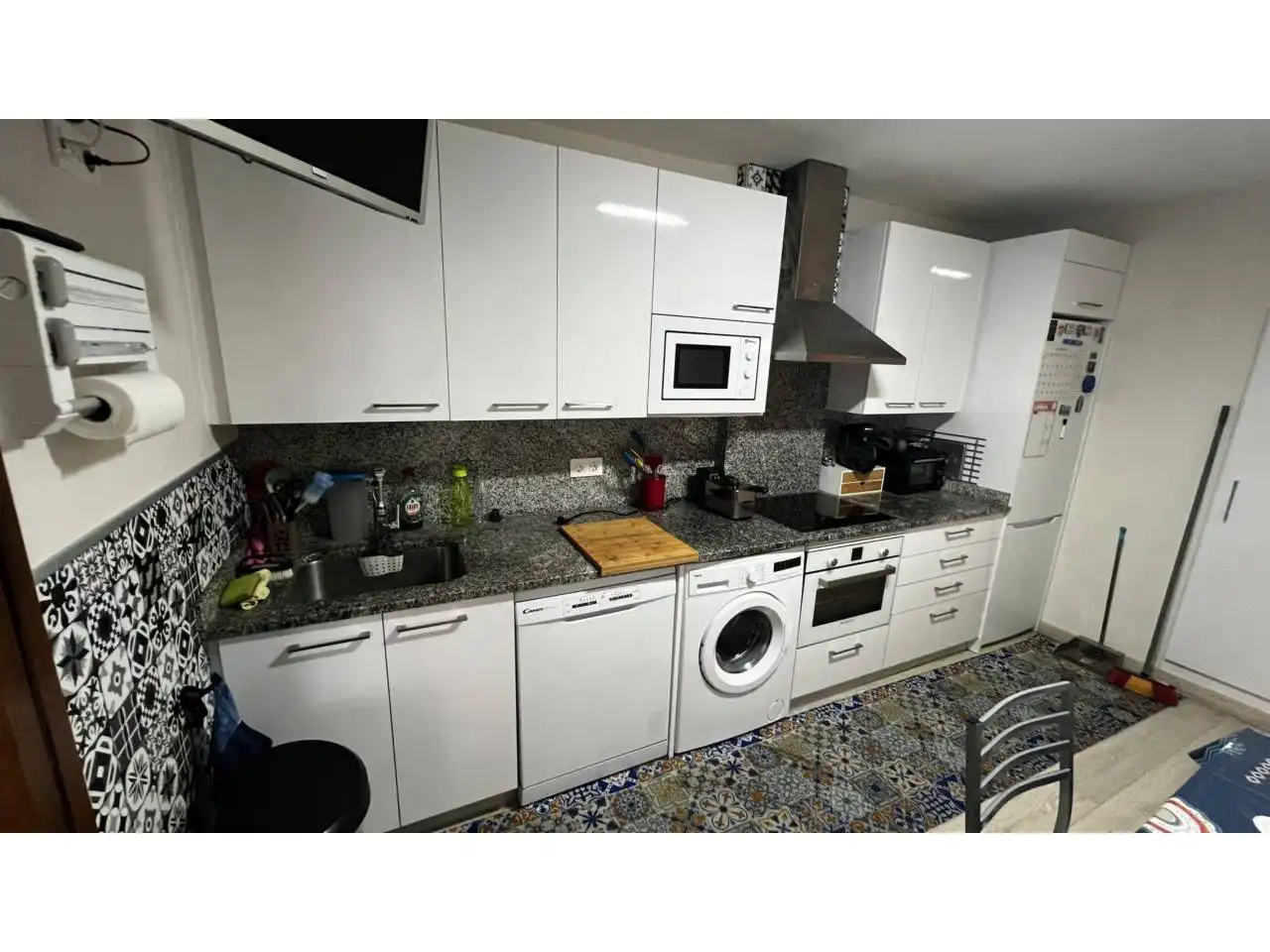 Cocina de Piso en venta en Espinosa de los Monteros con Calefacción, Terraza y Amueblado