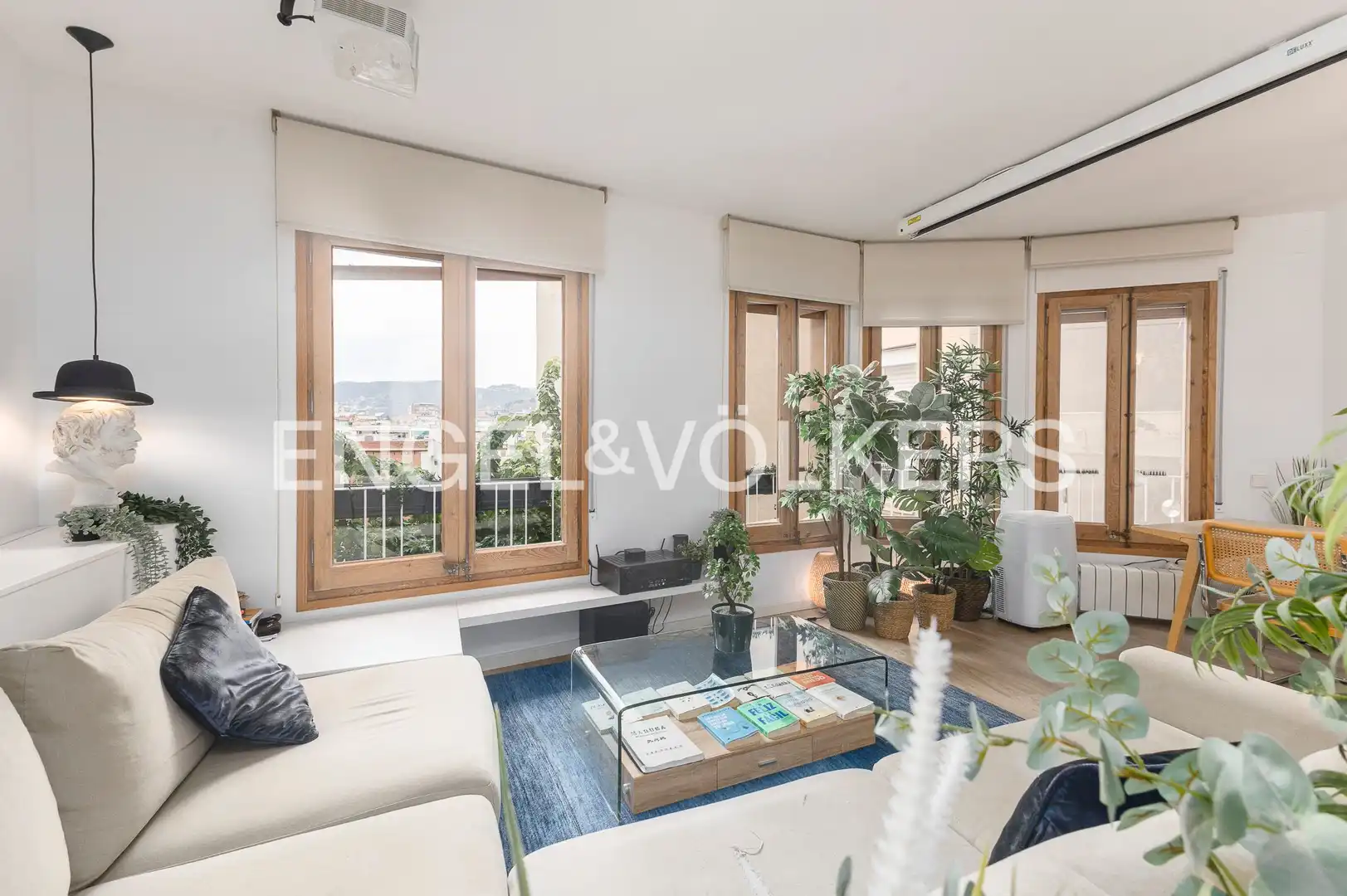 Sala de estar de Piso en venta en Sarrià - Sant Gervasi