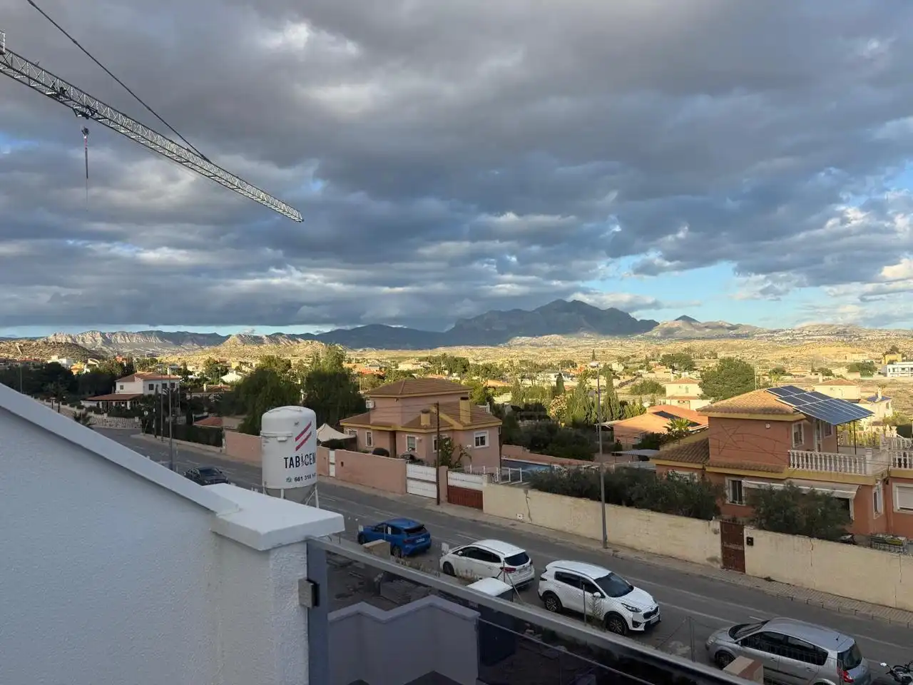 Vista exterior de Piso en venta en Mutxamel con Aire acondicionado, Terraza y Amueblado