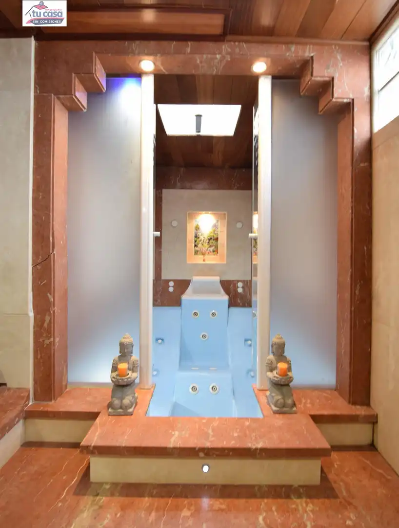Bathroom of Houses for sale in Santa María de Guía de Gran Canaria  with Air Conditioner, Heating and Private garden