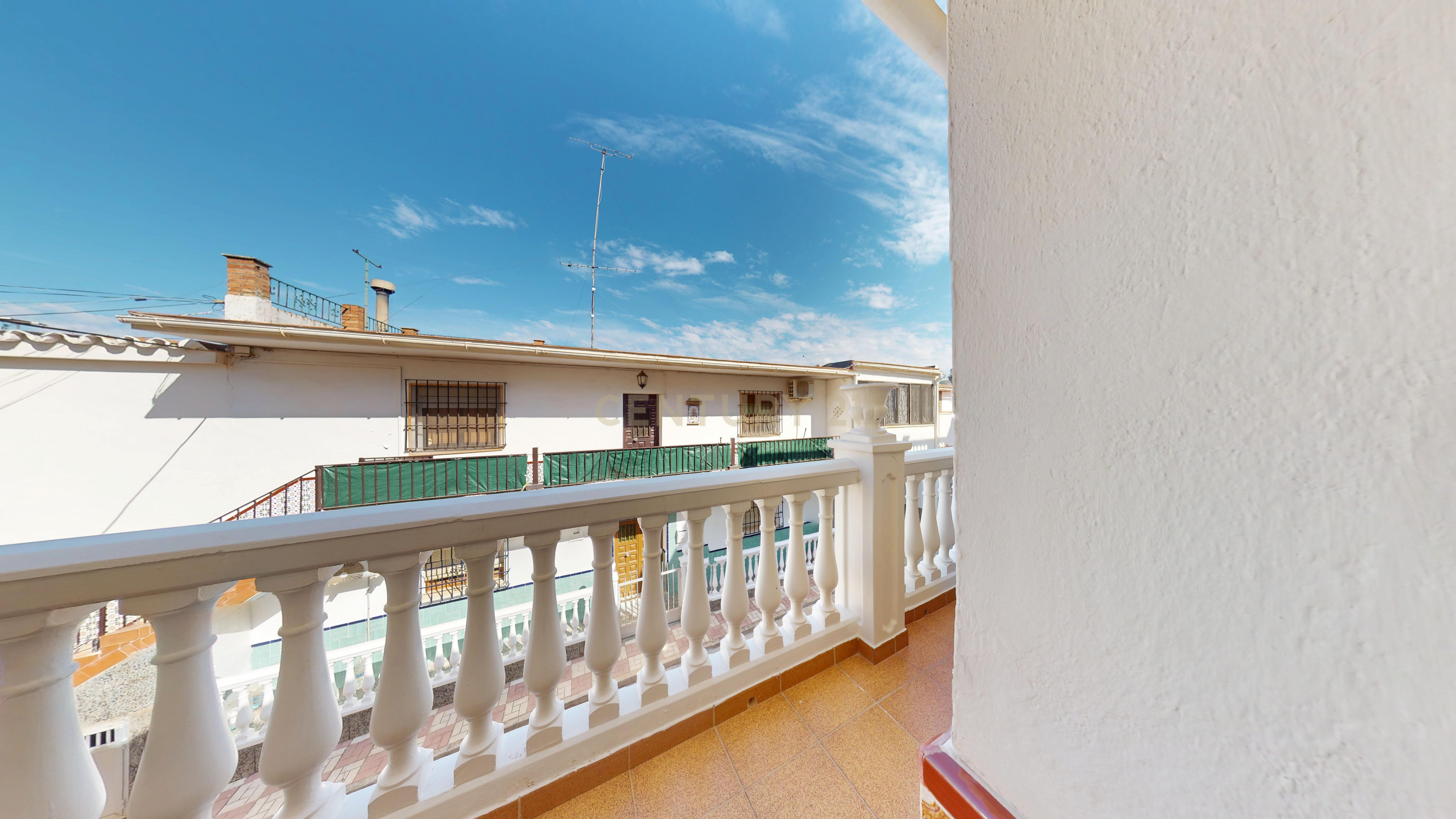 Balcony of House or chalet for sale in Málaga Capital  with Storage room, Washing machine and TV