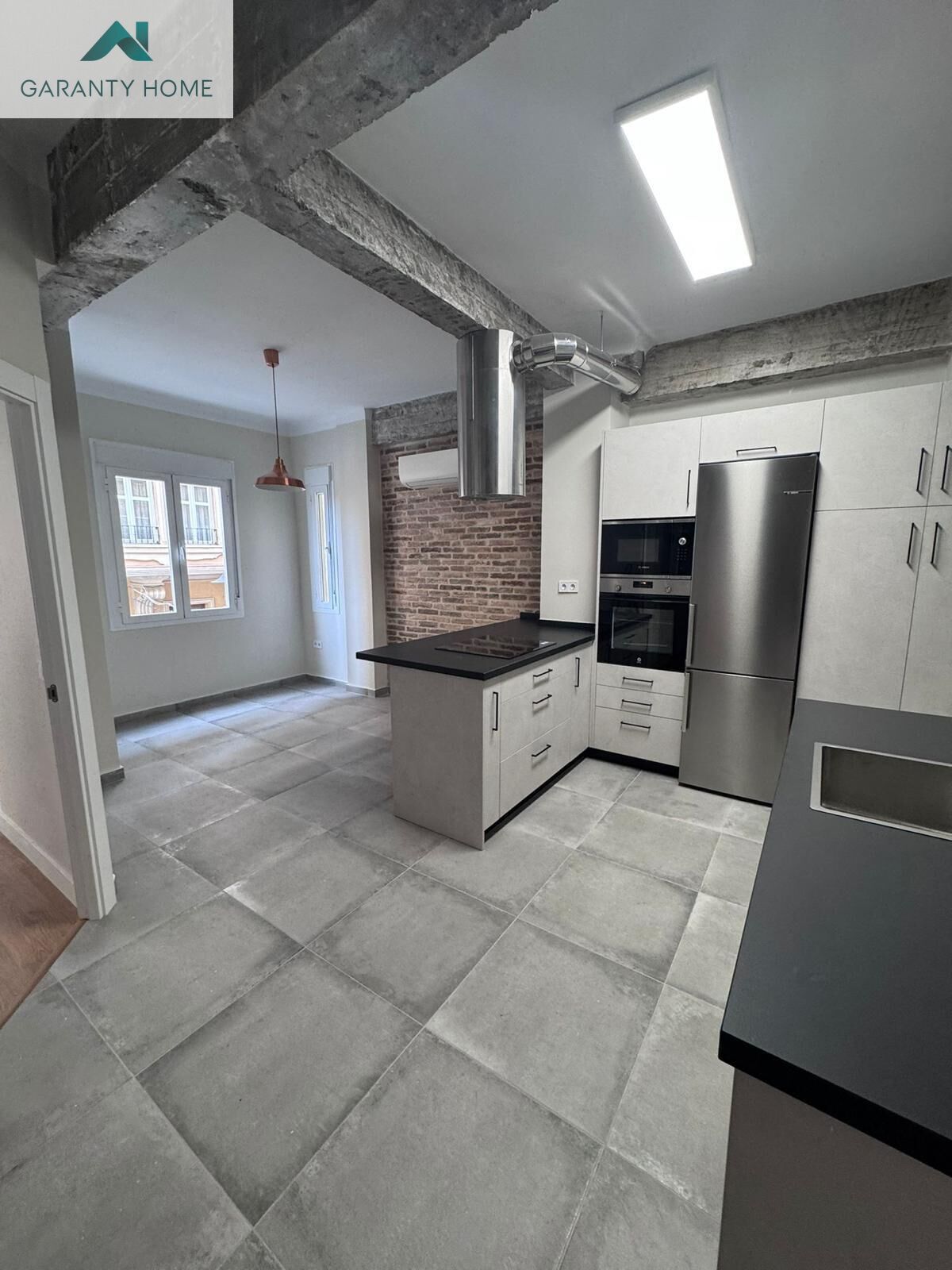 Kitchen of Flat to rent in Málaga Capital  with Air Conditioner