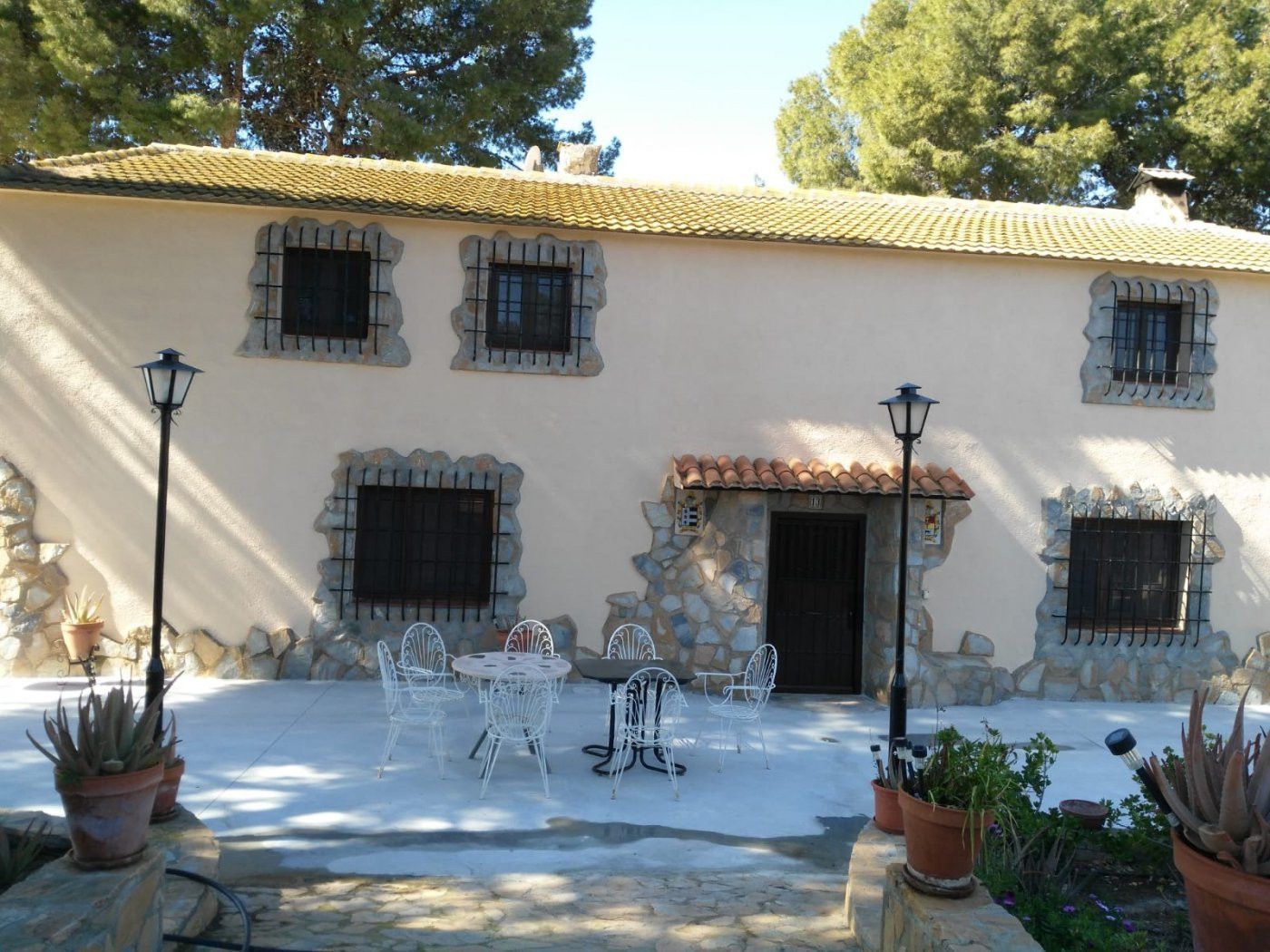 Vista exterior de Finca rústica en venda en Lorca amb Aire condicionat, Calefacció i Jardí privat