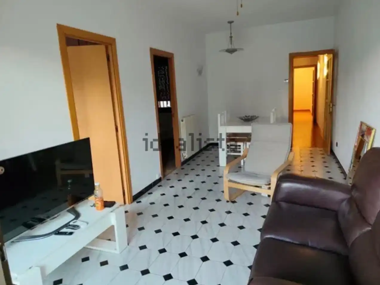 Sala d'estar de Pis en venda en  Barcelona Capital amb Terrassa i Balcó